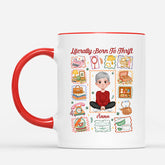 7923MUS2 literally born to thrift mug personalized gifts for herhim 7923m8vca
