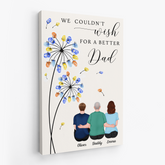 7928CUS2 i couldnt wish for a better mom canvas custom gifts for momdad 7928c3kta_fb3b2244 261b 44f3 8ac7 737fe351ca25