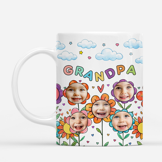 7931MUS1 personalized mug with grandkids faces_ gifts for grandpagrandma 7931mtfhb