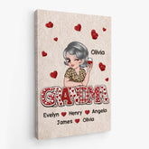 7941US2 mama canvas with names custom canvas gifts for mom_grandma 7941ctqna