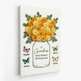 7960US2 if grandmas were flowers_ canvas custom grandma mothers day gifts_ 7960c6yna
