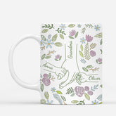 7967MUS2 3d printing effect personalized flower mug mothers day gifts for momgrandma 7967m3qta