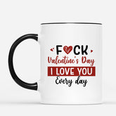 7990MUS2 personalized couple mug fuck valentines day i love you everyday 7990m6q5g