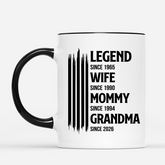 8017MUS2 legend wife mom grandma mug_ personalized gifts for mothers day 8017m8pha