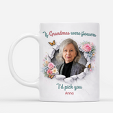 8025MUS2 3d printing effect if nanas were flowers photo mug custom gifts for grandmamom 8025mshca