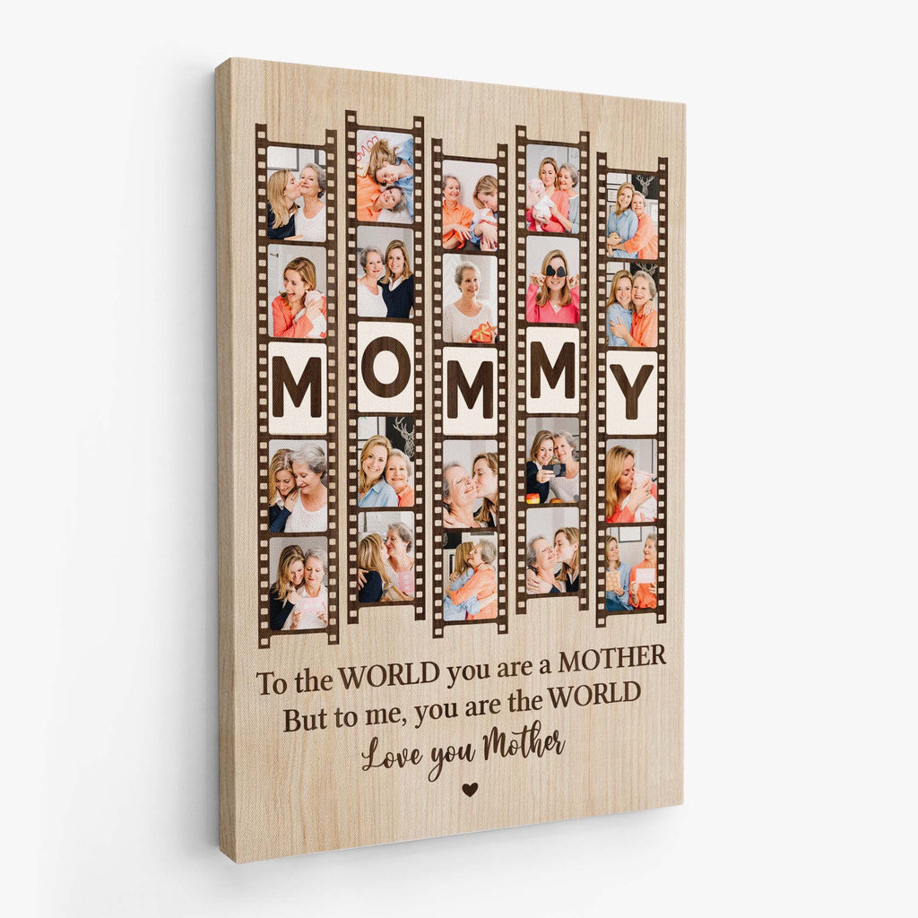 8067CUS1 photo strip canvas art personalized gifts for dadmom 8067c3vab_2