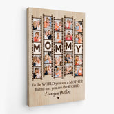 8067CUS1 photo strip canvas art personalized gifts for dadmom 8067c3vab_2