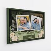 8068CUS2 3d printing effect photo canvas prints personalized memorial gifts 8068c3fwa