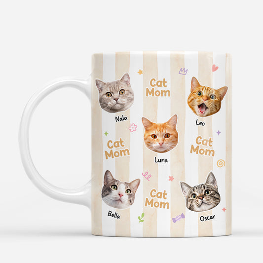 8072MUS1 mugs with pets faces personalized photo gifts for cat moms 8072m8pzd