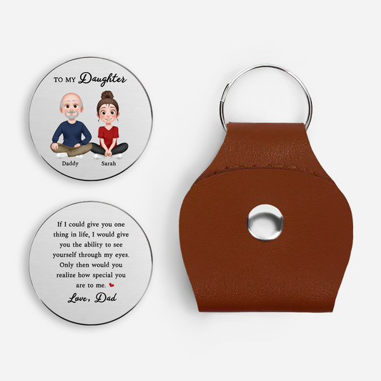 8122AUS1 to my daughter pocket hug token personalized gifts for daughterson 8122aj6fwa