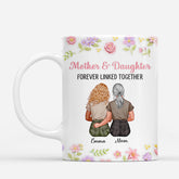 8153MUS2 3d printing effect mother and daughter forever linked_ together mug custom mom gifts 8153mslaa