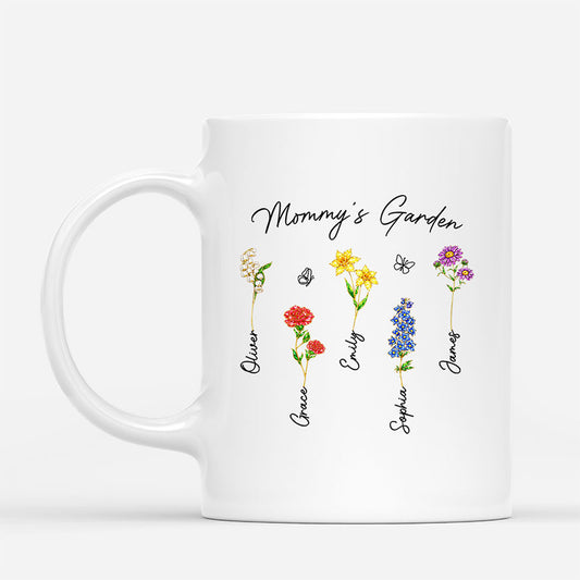 8171MUS1 personalized mug with names grandmamoms garden gift 8171m8v5a_2