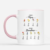 8192MUS1 first mom now grandma mug personalized grandmas garden gift 8192m8v5a_1