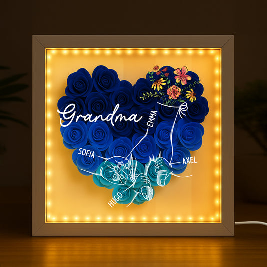 8215OUS2 custom flower shadow box mothers day gifts for momgrandma 8215o6p5a