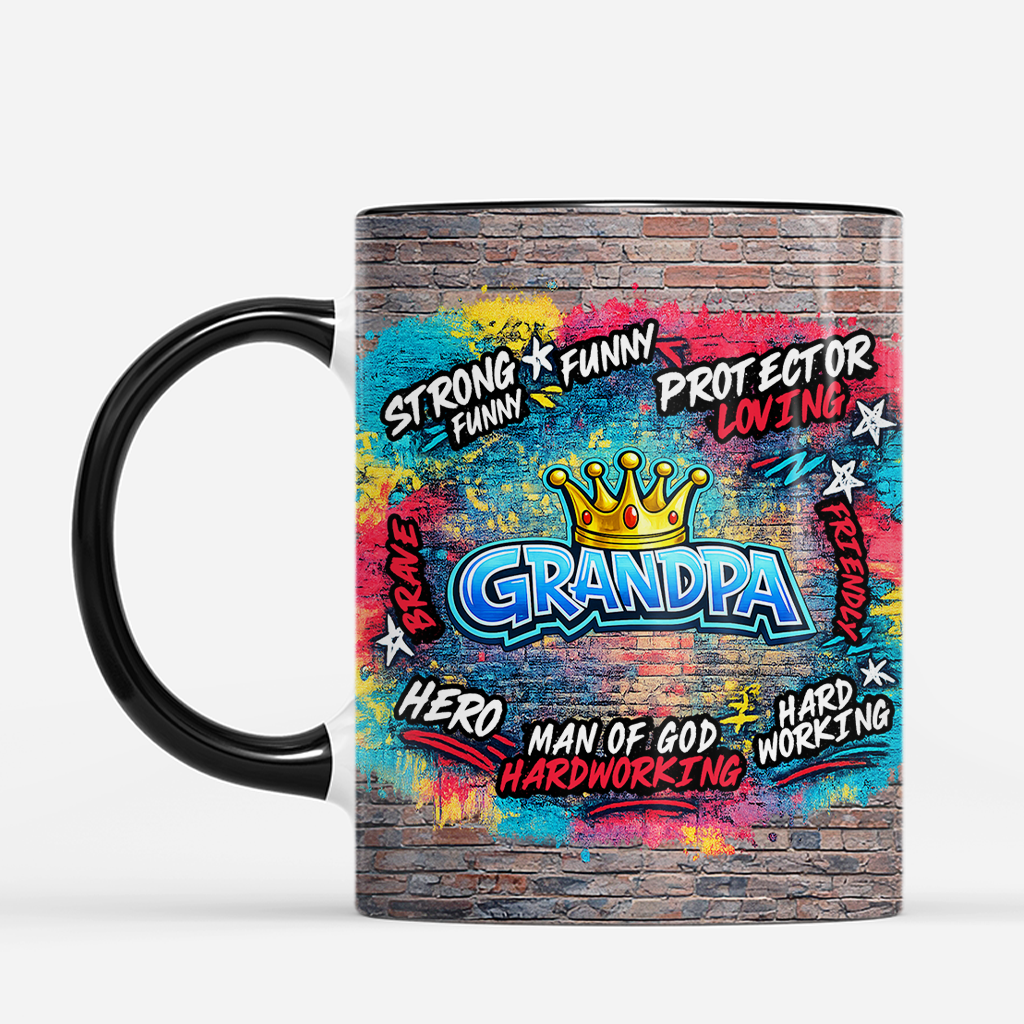 8244MUS2 3d printing effect positive affirmation mugs custom gifts for dadgrandpa 8244mtqhb
