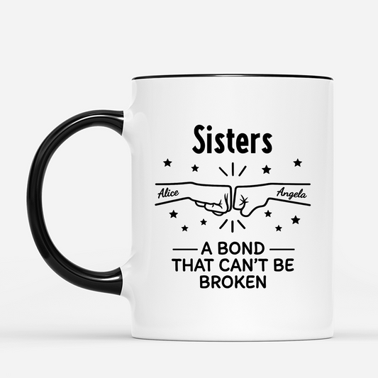 8255MUS2 a bond that cant be broken mug custom gifts for brother and sister 8255mah5e