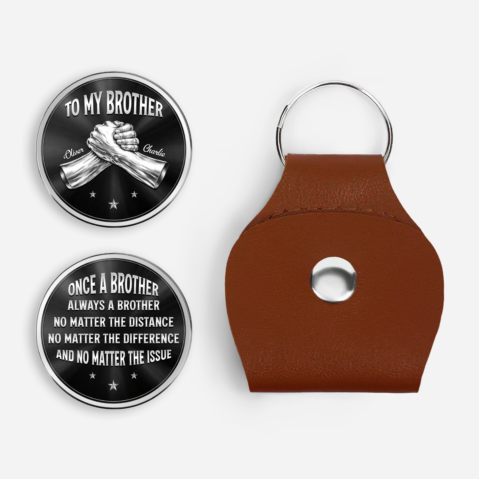 8258AUS1 3d printing effect to my brother pocket hug customized gifts for brother 8258ajsfte