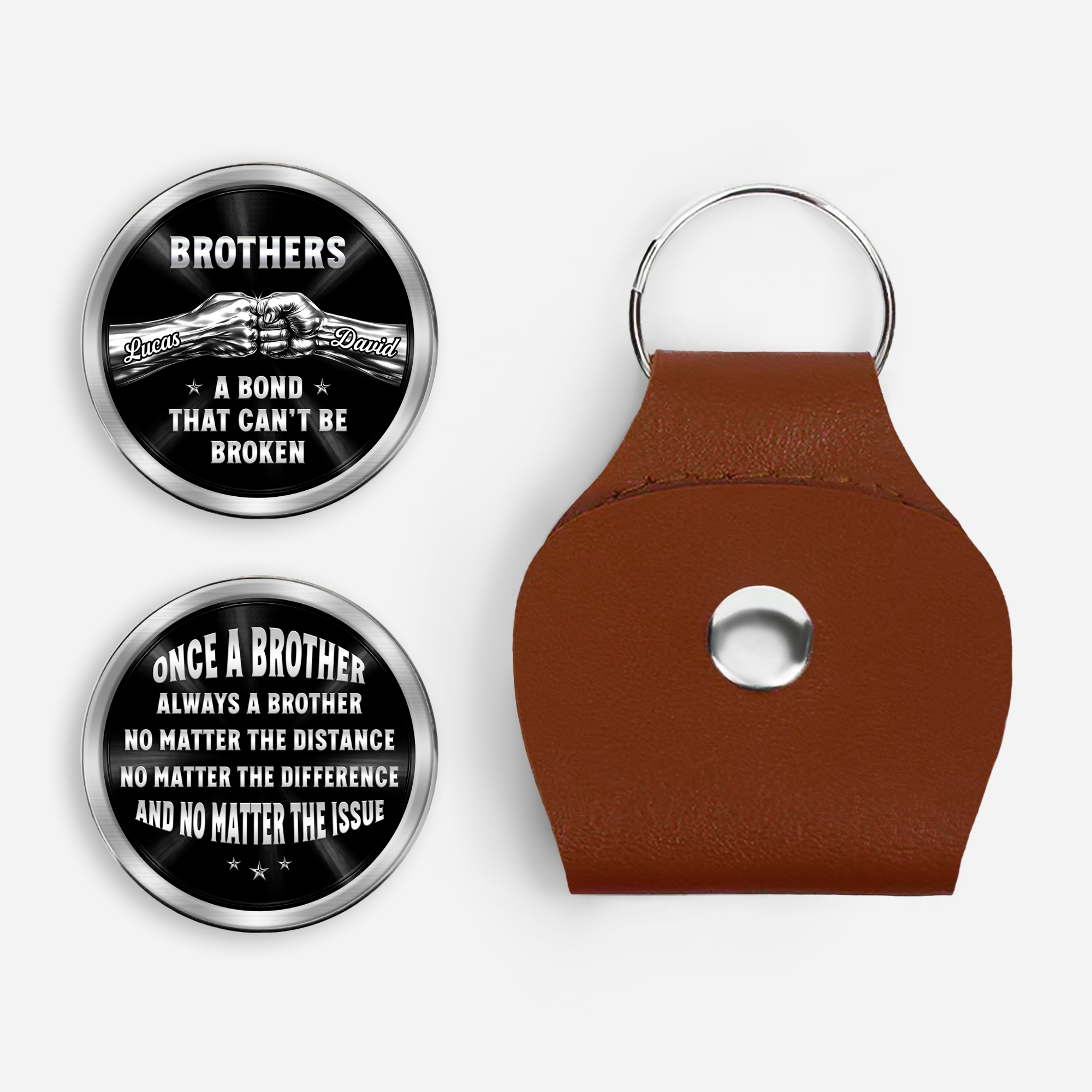 8263AUS1 3d printing effect custom pocket hug brothers a bond that cant be broken 8263ajsfwe_68492022 3d2f 4c29 9acd 5ba0771e1a25