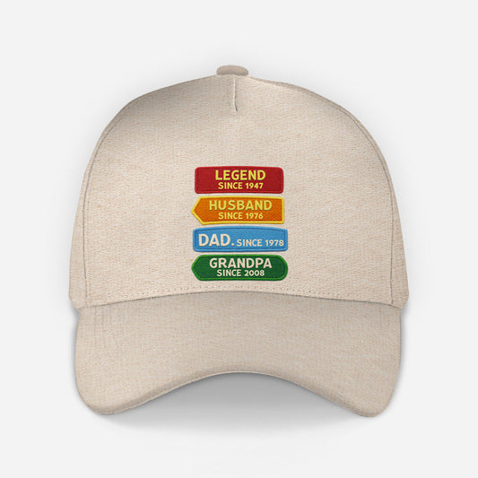 8289JUS1 3d printing effect legend husband dad grandpa cap custom gifts for grandpa 8289jsvmb