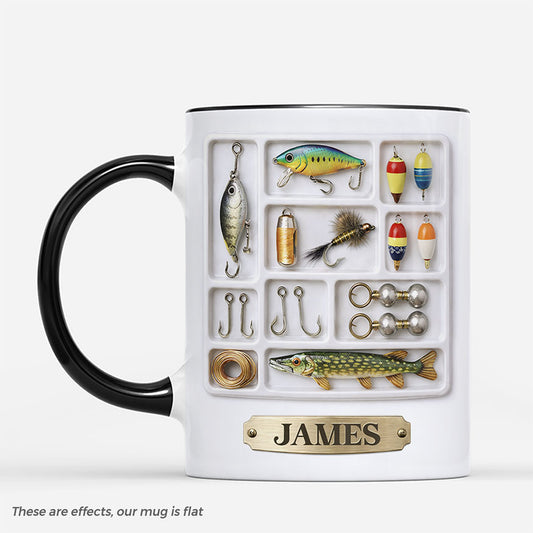8293MUS1 3d printing effect fishing coffee mug_ personalized fishing gifts for him 8293mcvnb