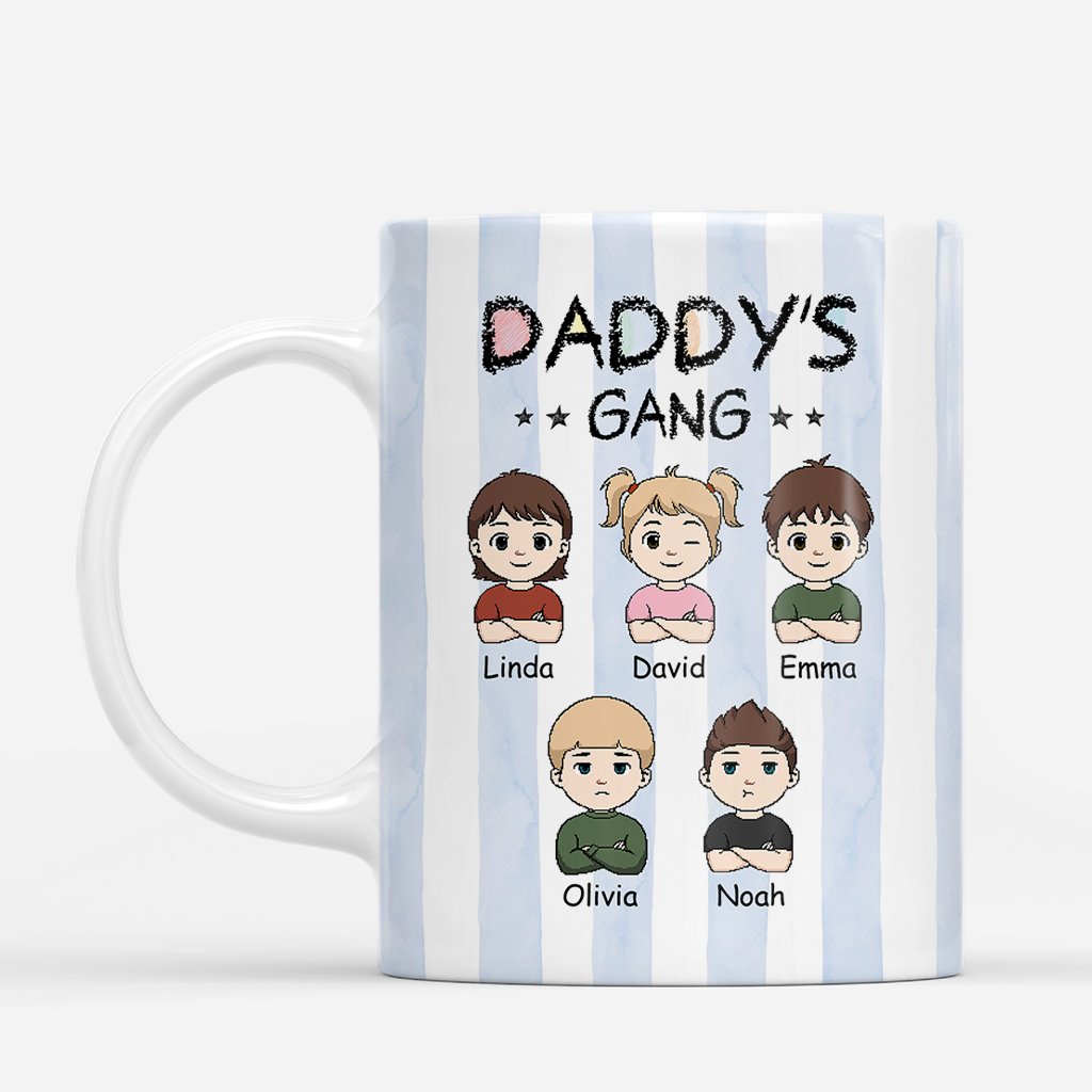 8322MUS1 striped coffee mugs_ with kids names personalized gifts for momdad 8322mtx5b