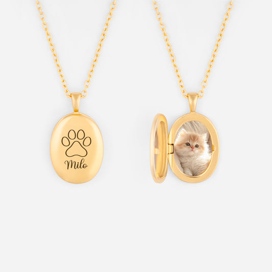 8334JUS1 locket necklace with pet picture_ personalized gifts for pet lovers 8334j8v5d_2
