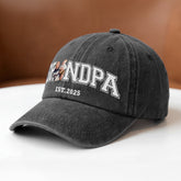 8347AUS2 custom washed cap _with photo fathers day gift for dadgrandpa 8347aj3qza