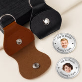 8355AUS2 new parents decision coin personalized pocket hug for mom and dad 8355ajspag
