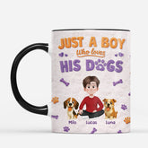 8360MUS2 3d printing effect just a girl and her dog mug custom gifts for dog owners 8360mtptc