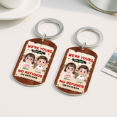 8374JUS2 personalized metal keychains gifts for momdadgrandmagrandpa 8374j6kba