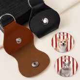 8398AUS2 personalized leather pocket hug photo gifts for dog lovers 8398ajap5c