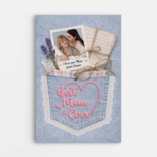 8412CUS1 3d printing effect photo canvas prints custom gifts for momgrandma 8412cnlna