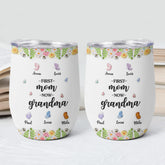 8457TUS2 3d printing effect custom wine tumbler first mom now grandma gifts 8457t8pca