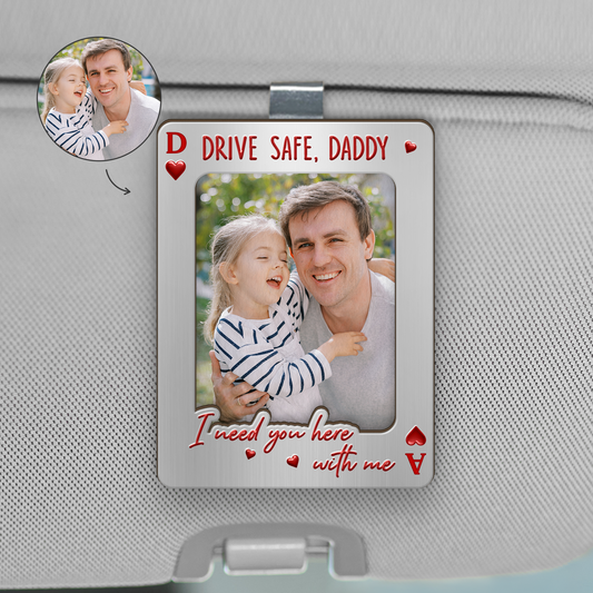 8475GUS1 custom photo car visor clip_ gifts for dadmomgrandmagrandpa 8475g6czb