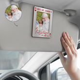 8475GUS2 custom photo car visor clip_ gifts for dadmomgrandmagrandpa 8475g6czb