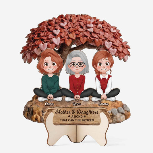 8503QUS1 personalized wooden plaques gifts_ for mom and daughter 8503qslza
