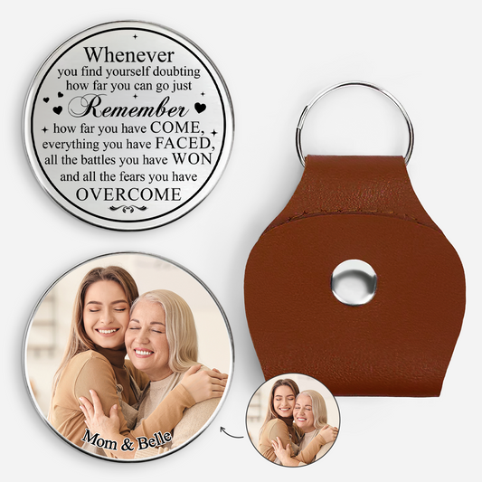 8506AUS1 custom photo pocket hug with leather case gifts for daughterson 8506aj8qba