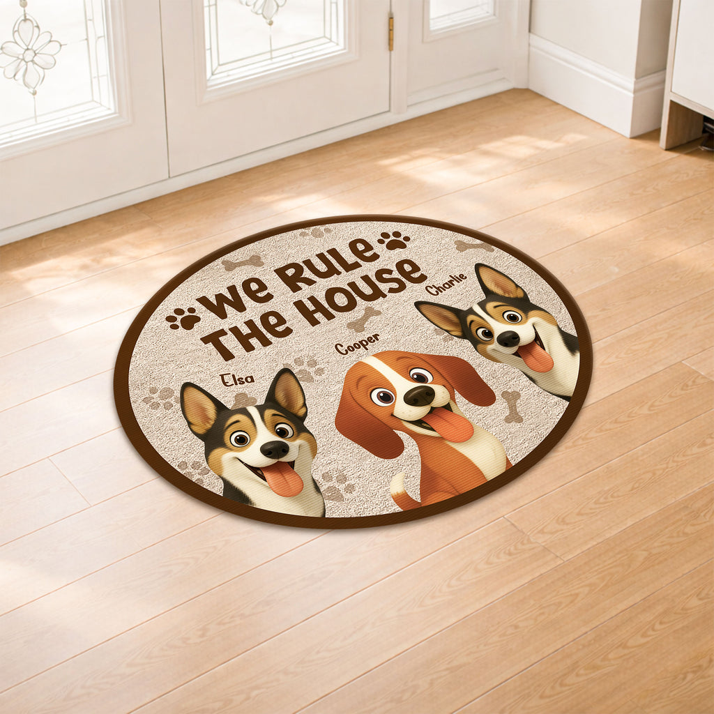8626AUS2 dog custom shaped doormat personalized gifts for dog lovers 8626ad8yrc