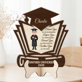 8637QUS2 graduation wooden plaque_ personalized graduation gifts for himher 8637q6pma