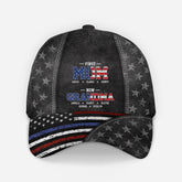 8658JUS2 first dad now grandpa hat personalized 4th of july gifts for dadmom 8658jspmb