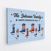 8668CUS2 god bless america custom canvas independence day gift_ for family 8668cnpli