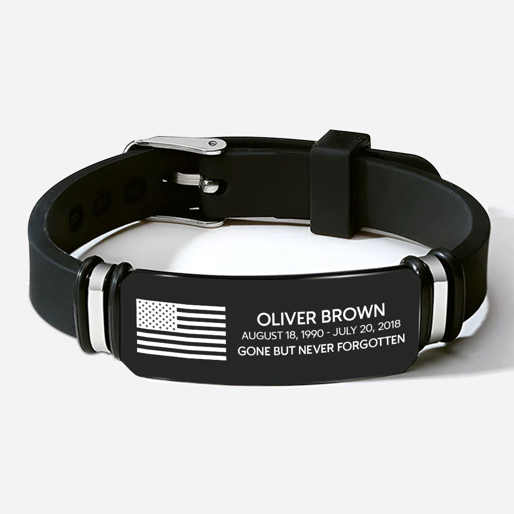 8669JUS1 personalized memorial bracelets memorial day gifts 8669j8pzb