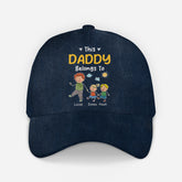 8693JUS2 this grandpa belongs to hat personalized gifts for dadgrandpa 8693jsp5b
