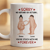 8768MUS2 youre stuck with me forever mug personalized gifts for couples 8768mcdzg