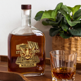 8794AUS2 custom whiskey bottle america 250 merchandise_ 4th of july gifts 8794ainfmb