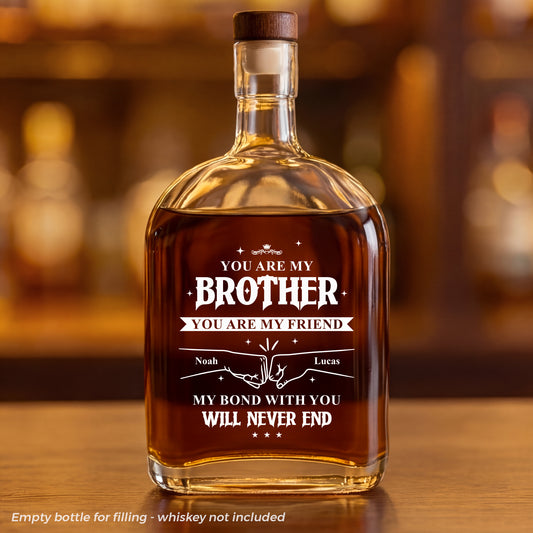 8799AUS1 personalized whiskey bottles drinking gifts for brotherdad 8799aitpbb