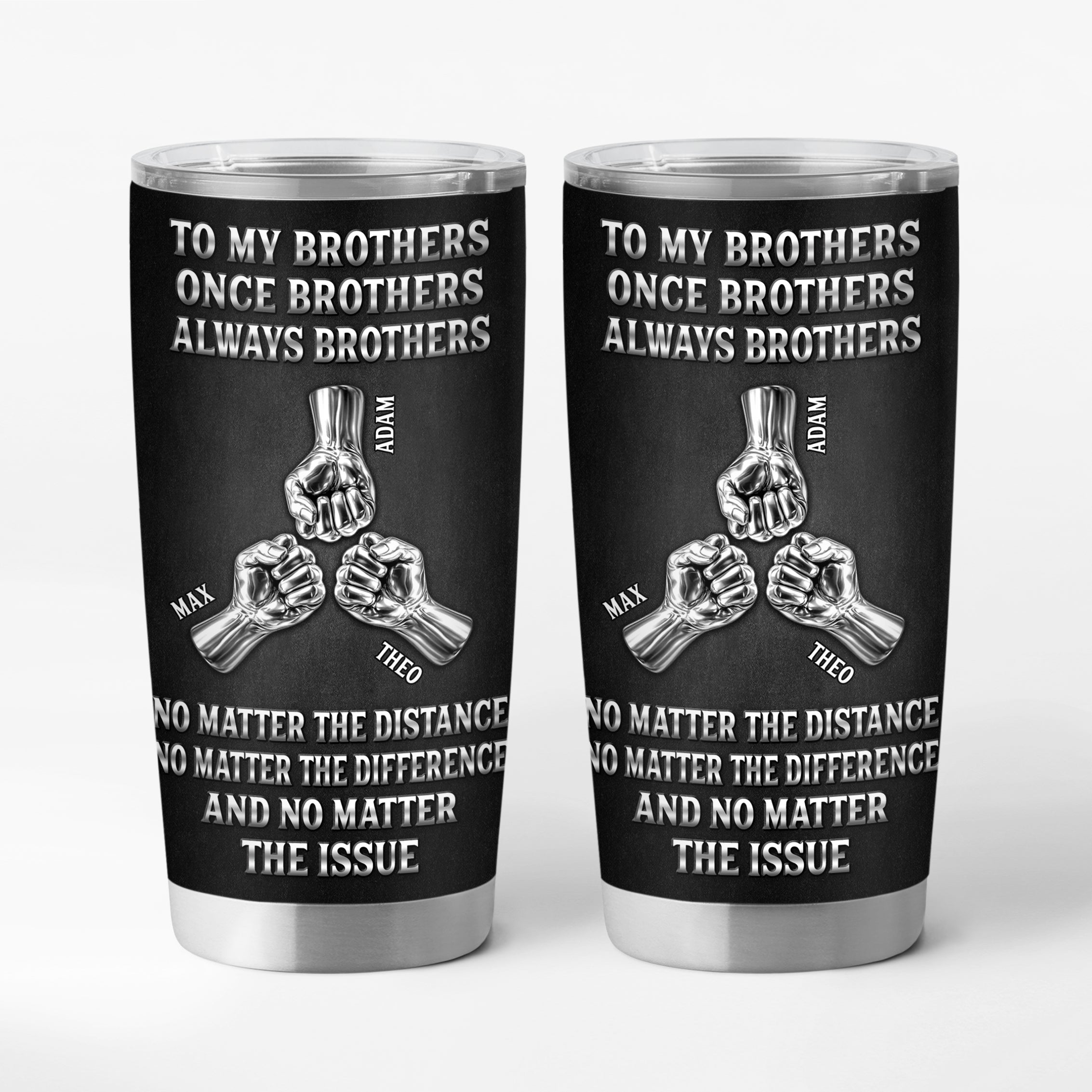 8886TUS1 once a brother always a brother tumbler 20oz personalized gifts for brother 8886tspmb