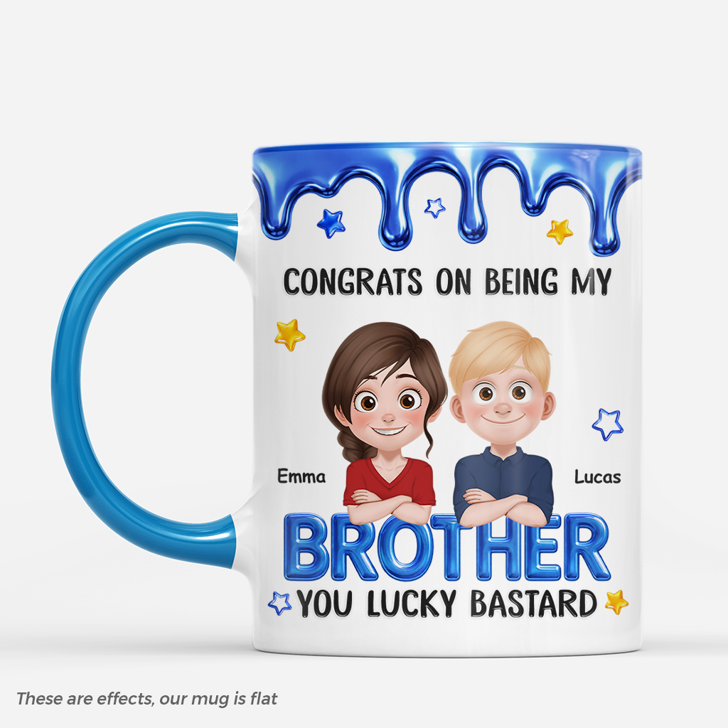 8889MUS1 congrats on being my brother mug personalized gifts for siblings_ 8889msfzb