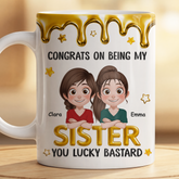 8889MUS2 congrats on being my brother mug personalized gifts for siblings_ 8889msfzb