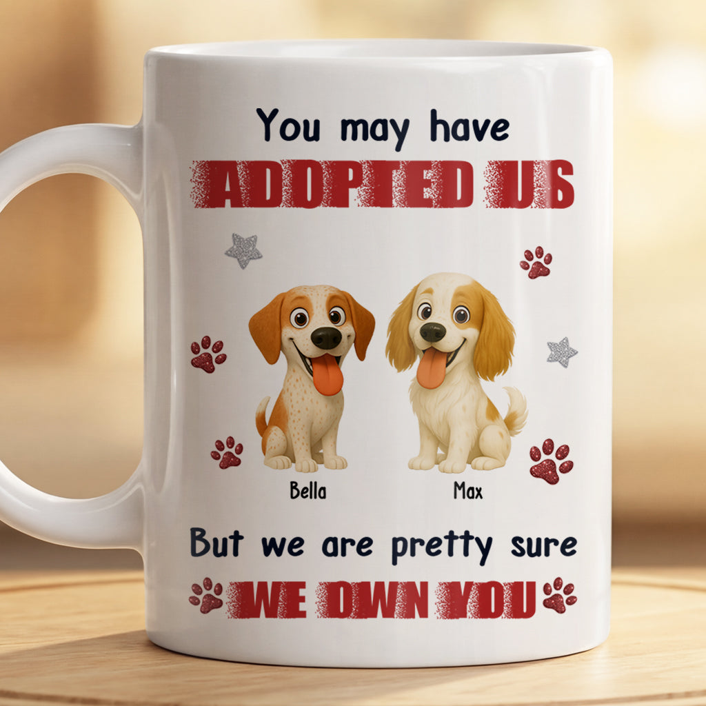 8895MUS2 im pretty sure i own you mug_ personalized gifts for dog owners 8895msdkc